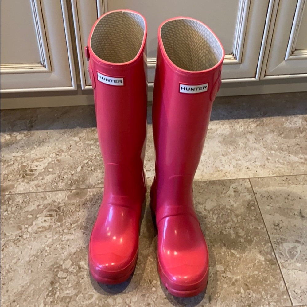 Hunter rain boots